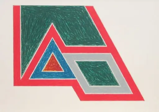Untitled, by Frank Stella