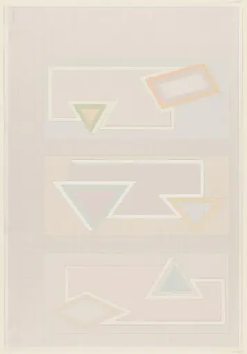 Untitled, by Frank Stella