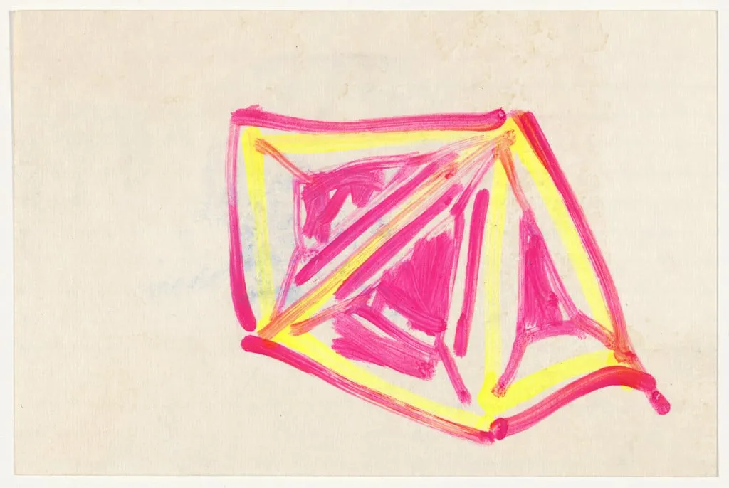 Untitled, by Frank Stella, 1964
