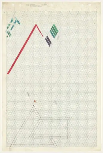 Untitled, by Frank Stella