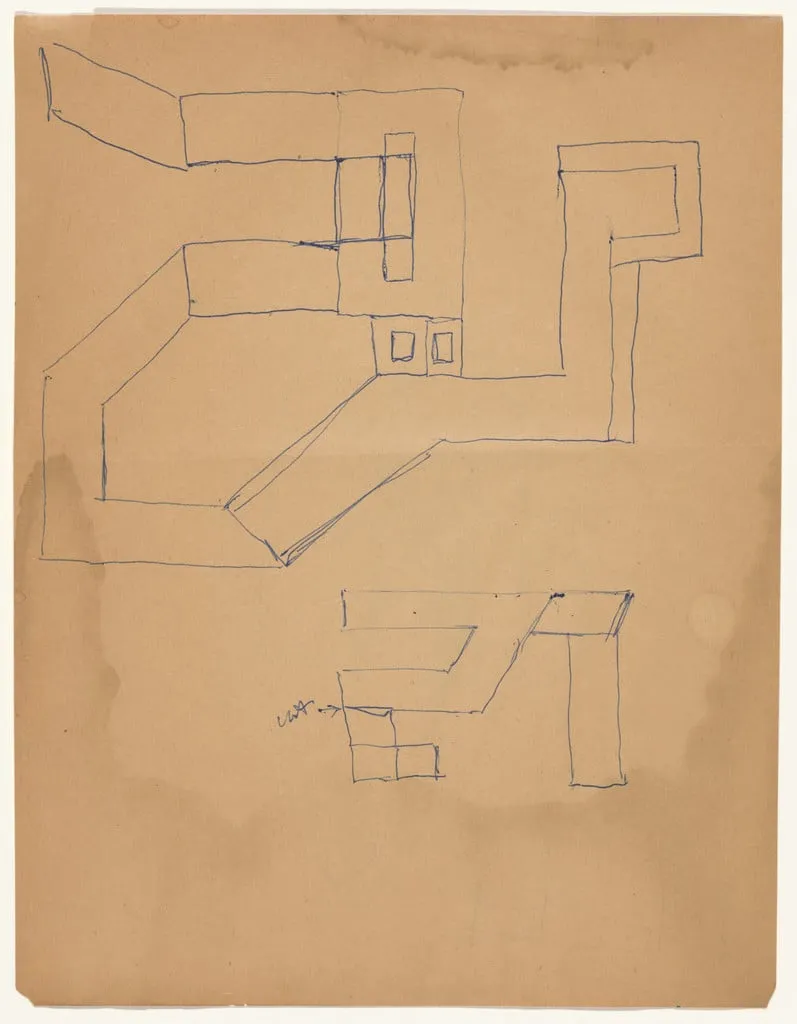 Untitled, by Frank Stella, 1966