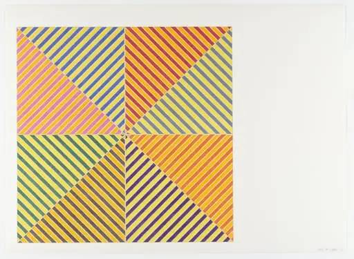 Untitled, by Frank Stella