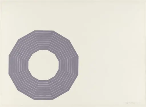 Untitled, by Frank Stella