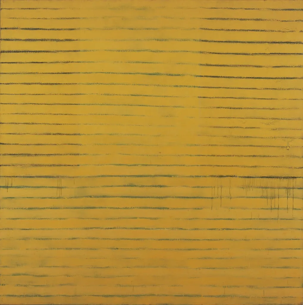 Untitled, by Frank Stella, unspecified, 1958