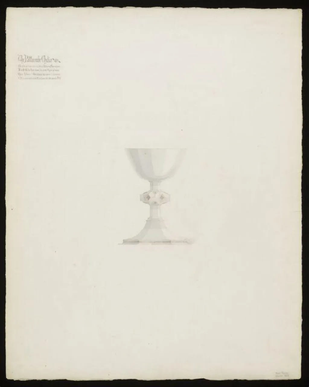 The Nettlecombe Chalice, by Frank Theodore, 1911