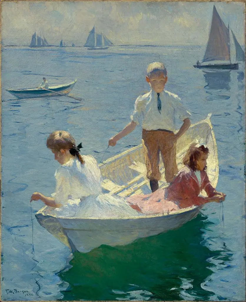 Calm Morning, by Frank Weston Benson