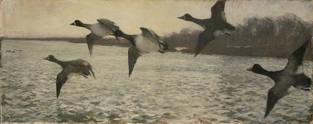 Early Morning, by Frank Weston Benson
