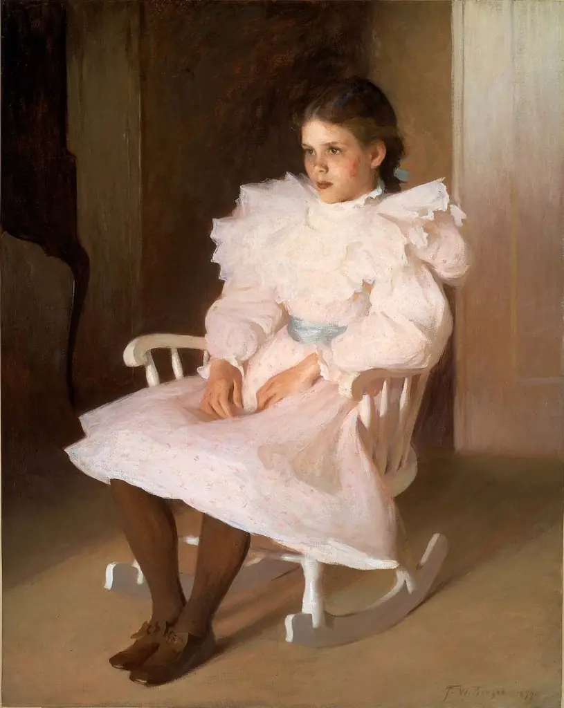Gertrude, by Frank Weston Benson