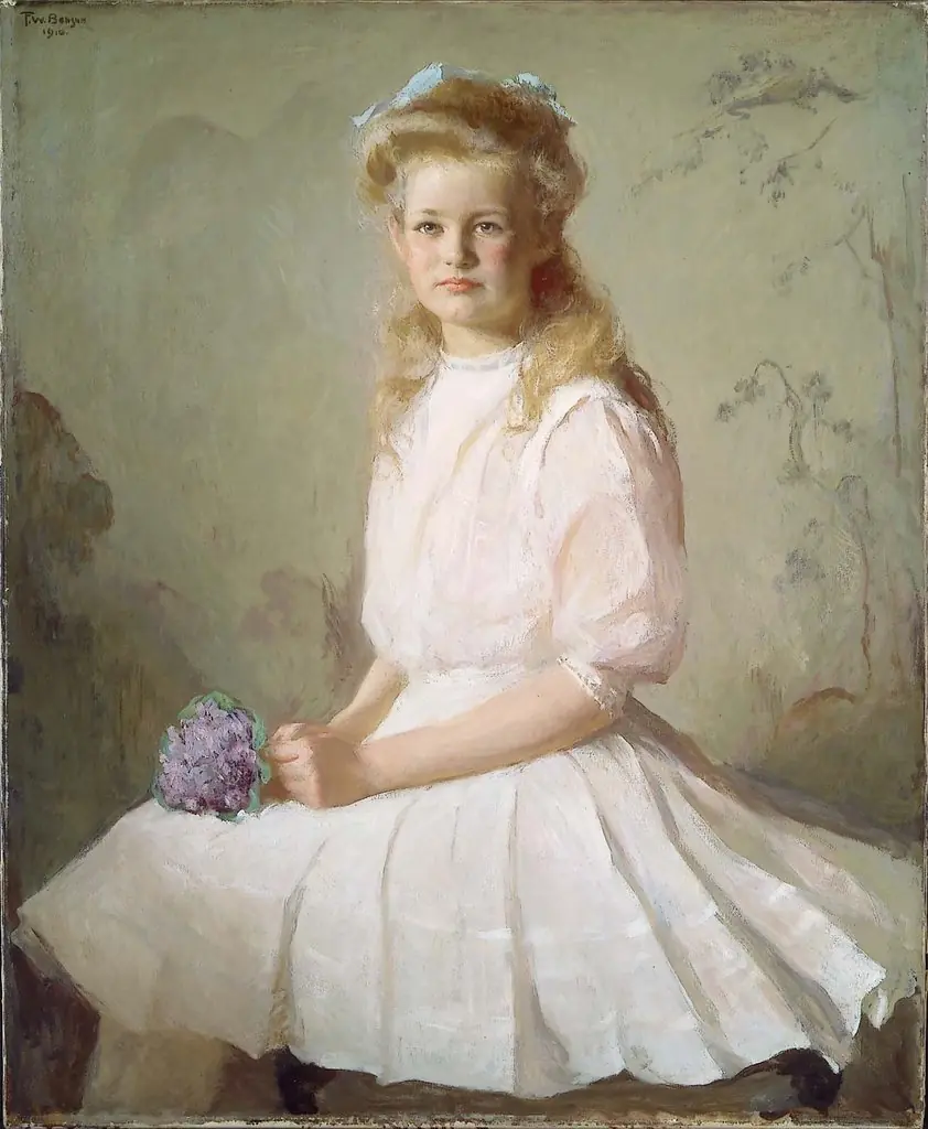 Katharine Gray Dodge, by Frank Weston Benson