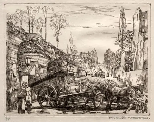 Paris Gate, by Frank Wilcox