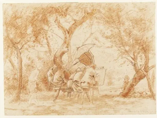 The summer class at Shoreham, by Franklin White