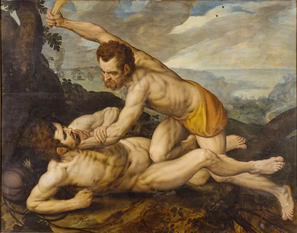 Cain and Abel, by Frans Floris