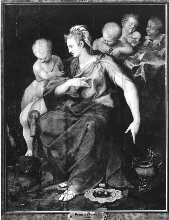 Caritas, by Frans Floris, unspecified, 1545