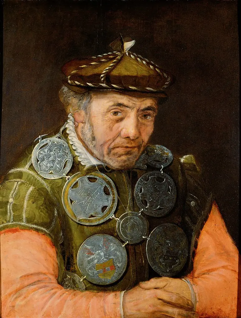 Portrait of a Guild functionary, by Frans Floris