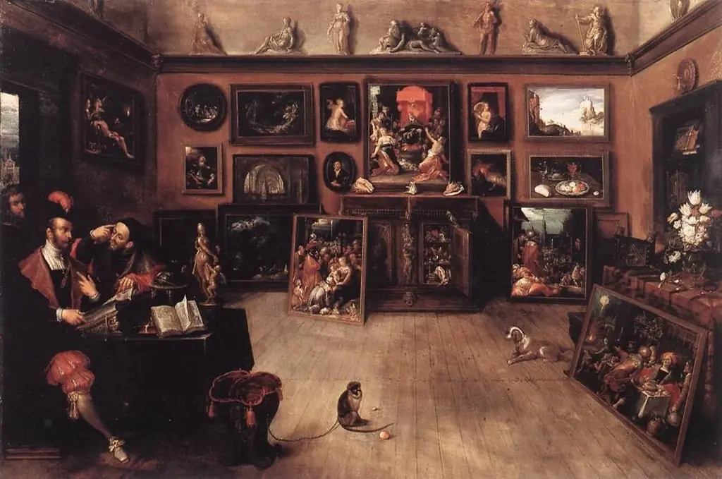 An Antique Dealer's Gallery, by Frans Francken the Younger
