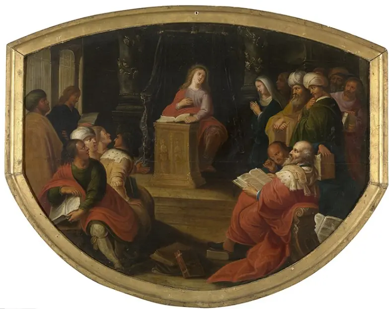 Christ's dispute with the doctors in the temple, by Frans Francken the Younger