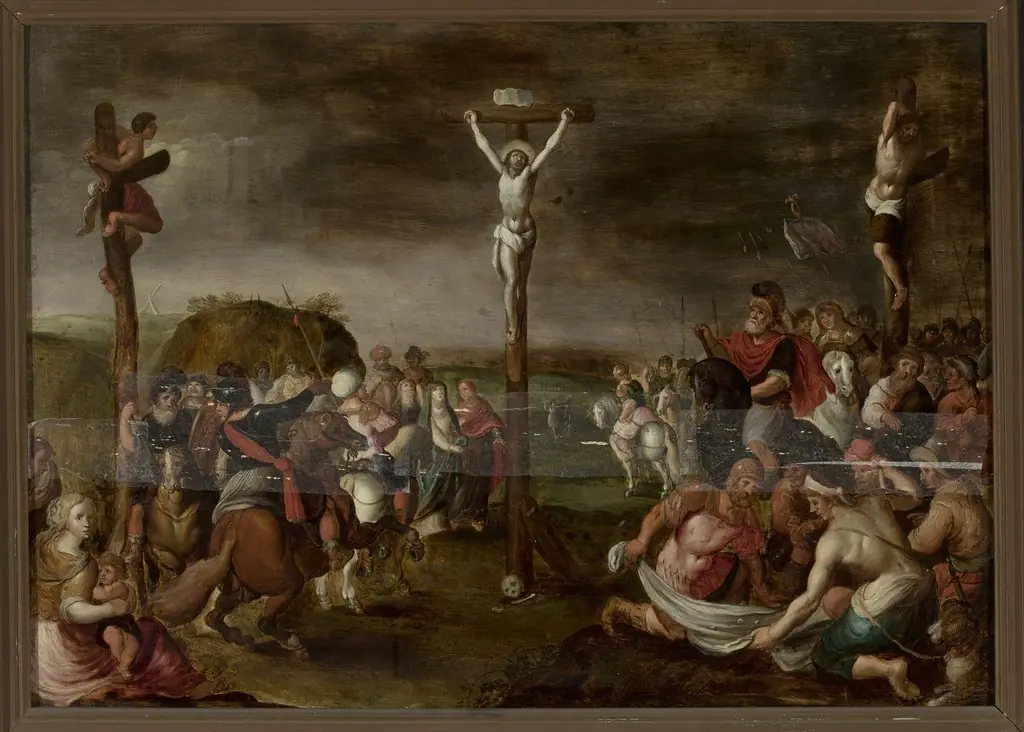 Crucifixion (Matthew 27:35-38; Mark 15:24-28; Luke 23:33; John 19:18-20), by Frans Francken the Younger