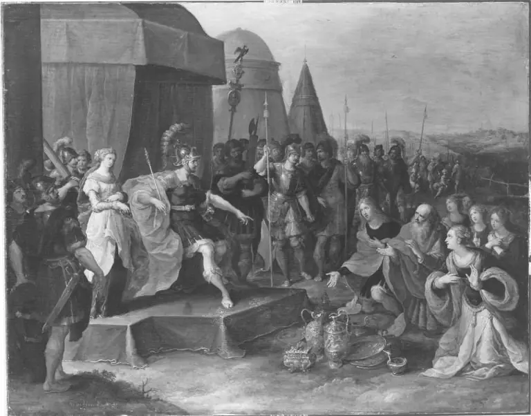 Enthaltsamkeit des Scipio, by Frans Francken the Younger