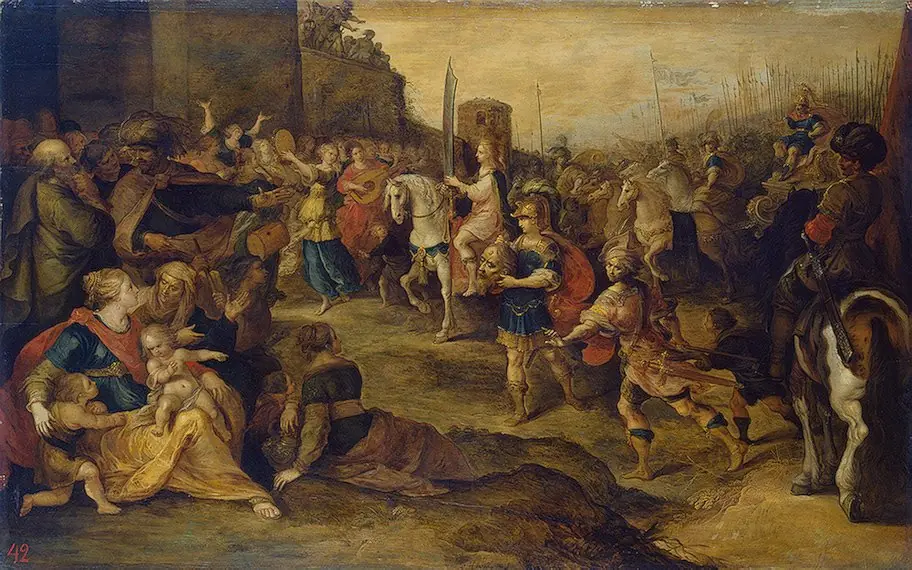 Entry of David into Jerusalem, by Frans Francken the Younger