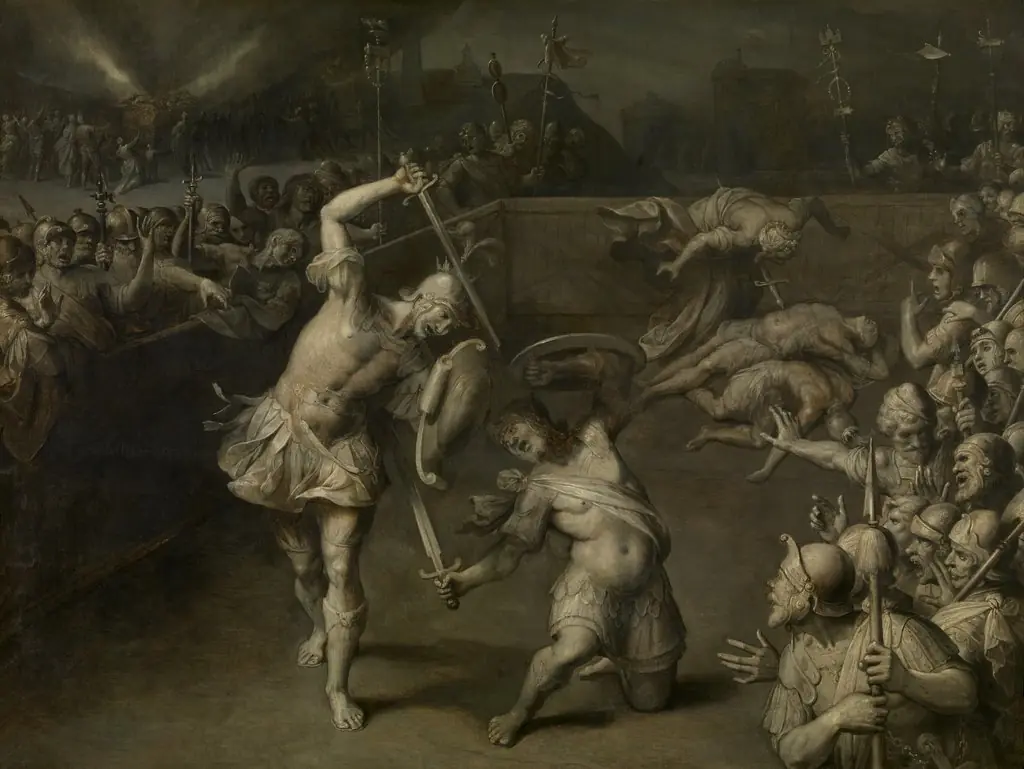 Eteocles and Polynices, by Frans Francken the Younger
