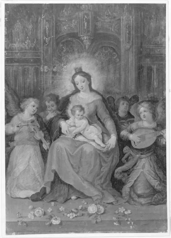 Madonna mit musizierenden Engeln, by Frans Francken the Younger