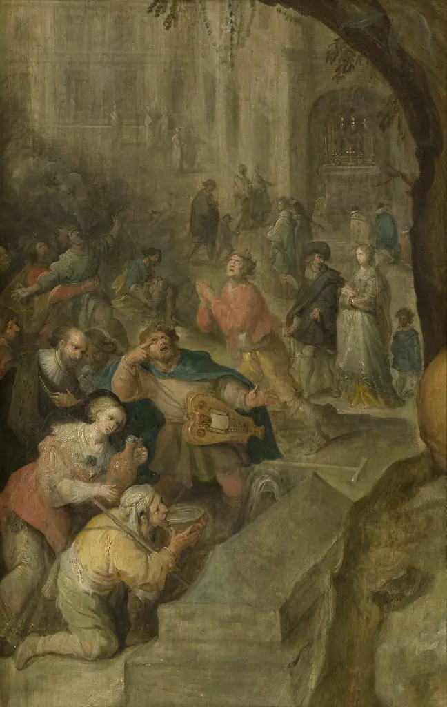 Miraculous Events at the Grave of Saint Bruno the Carthuisian, by Frans Francken the Younger