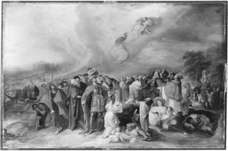 Political allegory, by Frans Francken the Younger