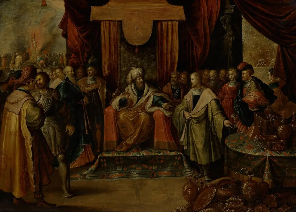 Solon und Krösus, by Frans Francken the Younger