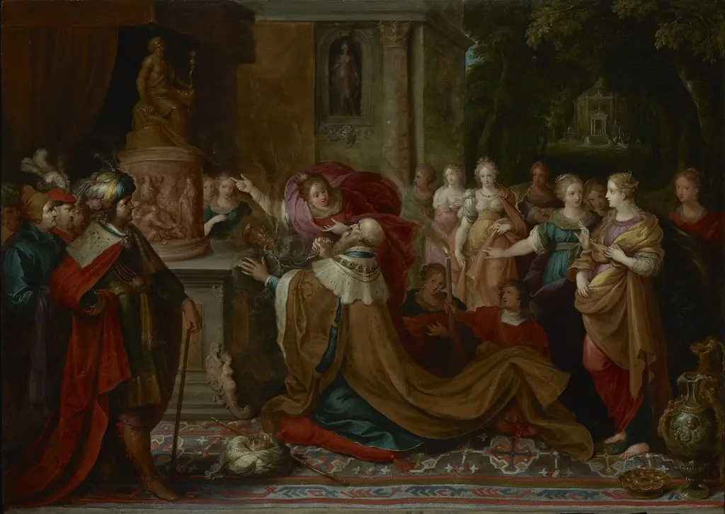 The Idolatry of Solomon, by Frans Francken the Younger