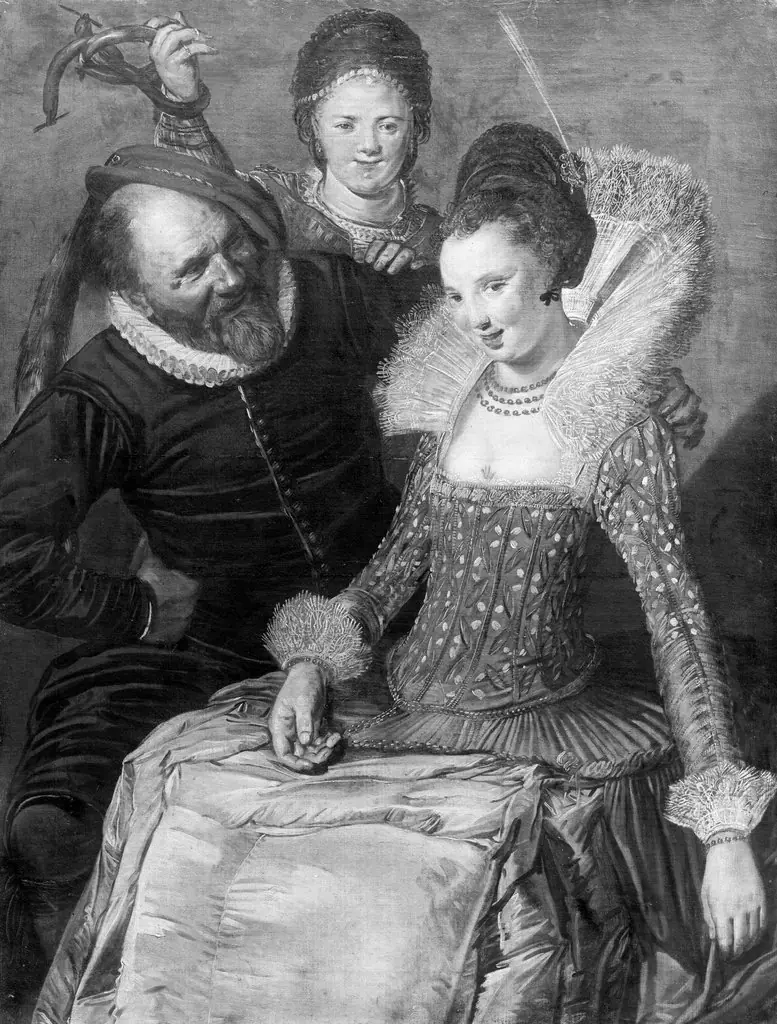 Merry Trio, by Frans Hals