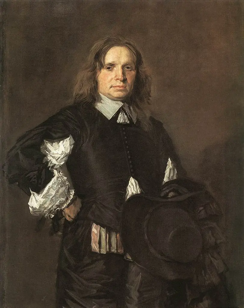 Portrait of a man, by Frans Hals
