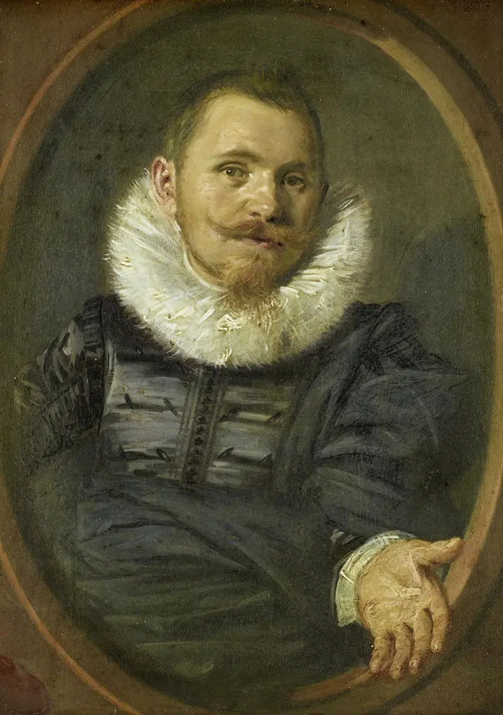 Portrait of a man, by Frans Hals