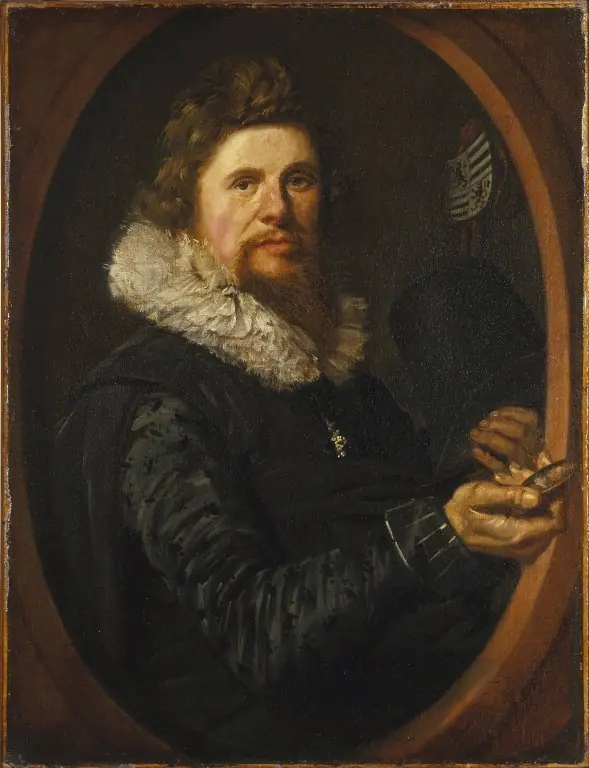 Portrait of a man, by Frans Hals