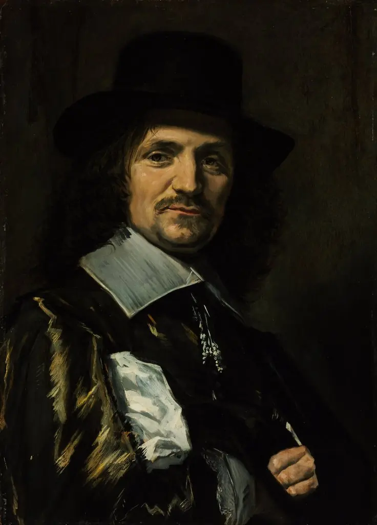 Portrait of a man, by Frans Hals