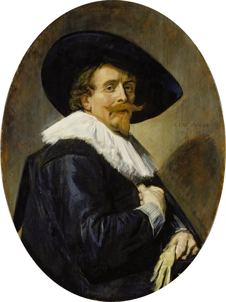 Portrait of a man aged 34, by Frans Hals