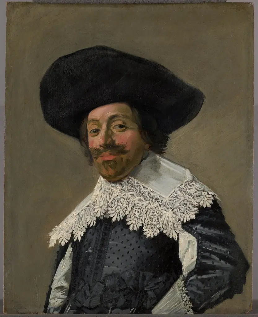 Portrait of a man with a hat