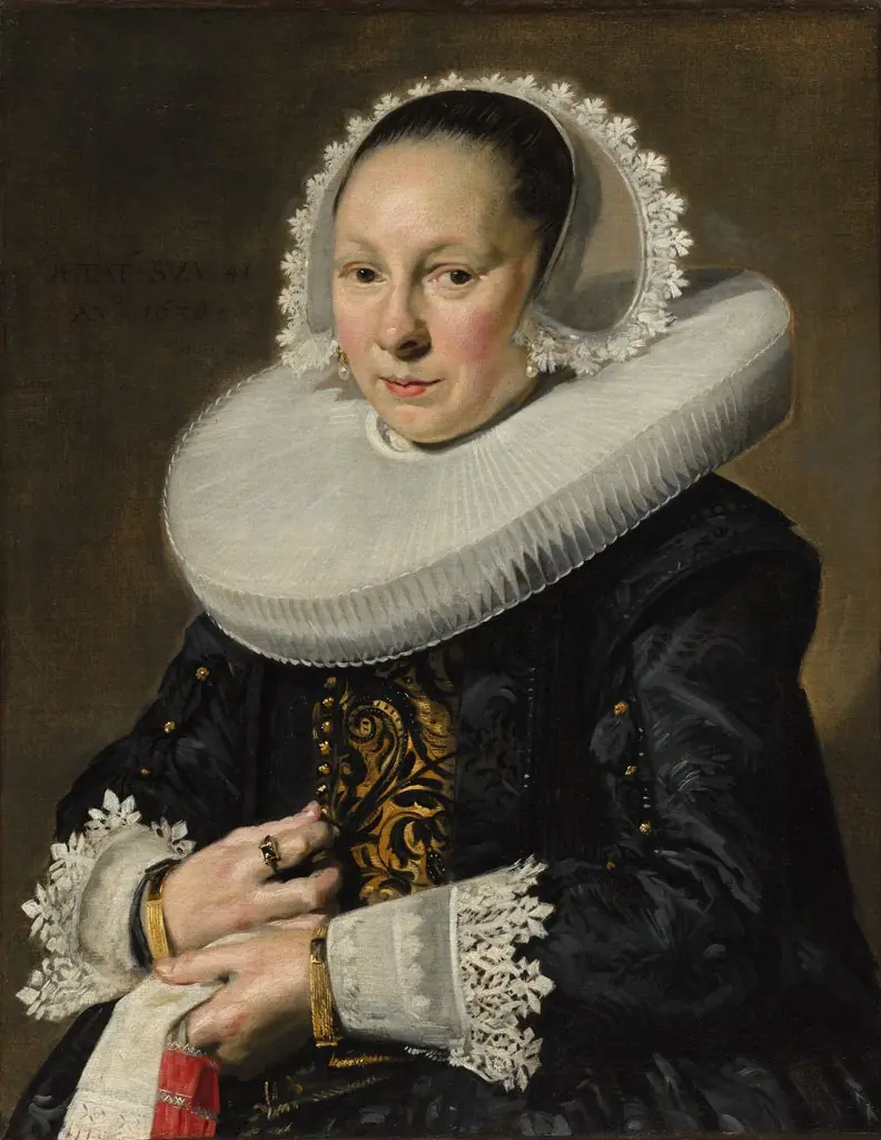 Portrait of a Woman, probably Aeltje Dircksdr. Pater, by Frans Hals