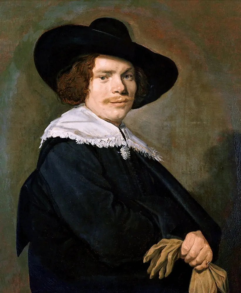 Portrait of a young man, by Frans Hals