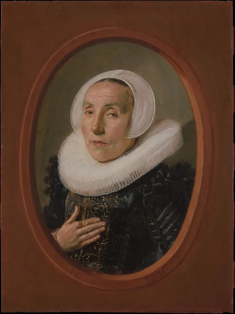 Portrait of Anna van der Aar, by Frans Hals