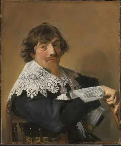 Portrait of Jan van de Poll (1597-1678), by Frans Hals