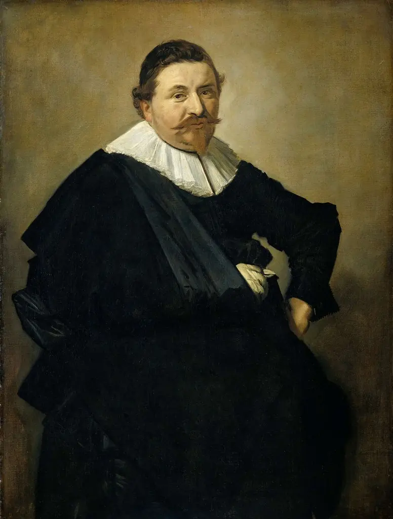 Portrait of Lucas de Clercq, by Frans Hals