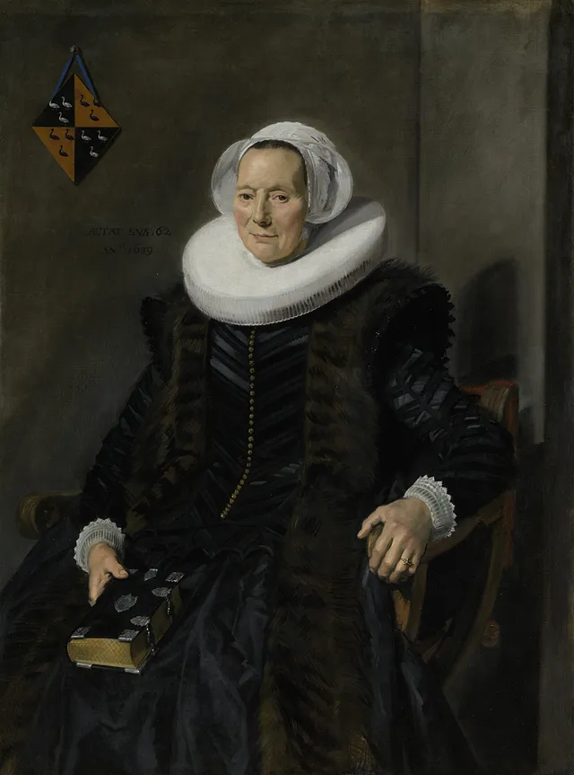 Portrait of Maritge Claesdr Vooght (....-1644)