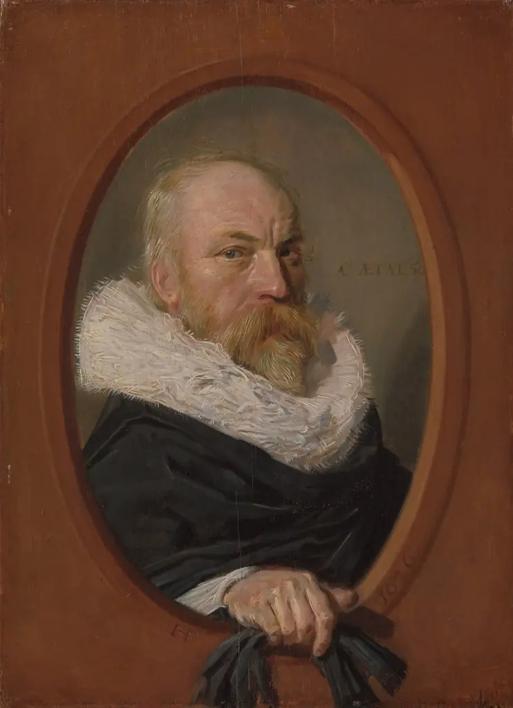 Portrait of Petrus Scriverius, by Frans Hals