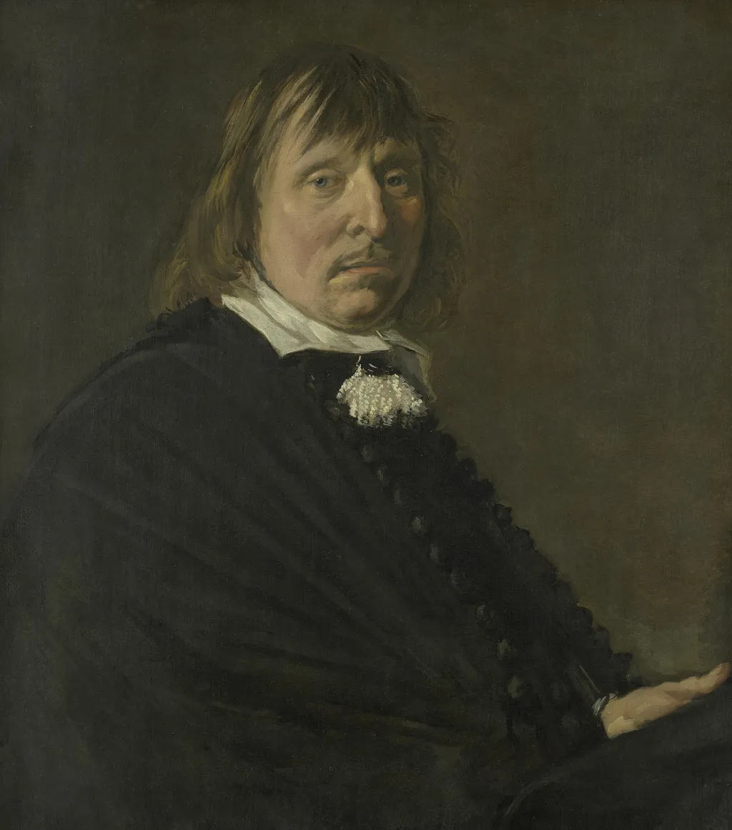 Portrait of Tyman Oosdorp, by Frans Hals, oil, 1656