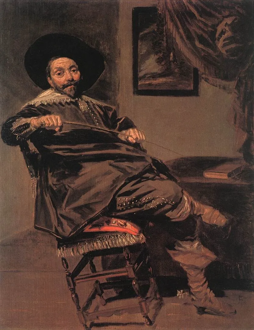 Portrait of Willem van Heythuysen, by Frans Hals, oil, 1650
