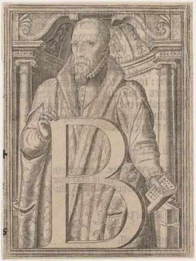 William Cecil, First Baron Burghley, by Frans Hogenberg