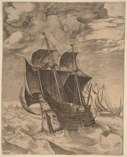 A Dutch Hulk and a Boeier, by Frans Huys
