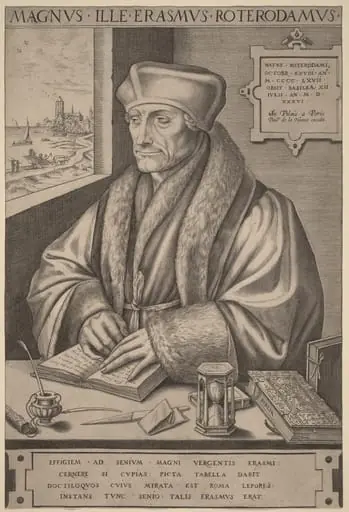 Erasmus of Rotterdam, by Frans Huys