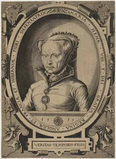 Queen Mary of England, by Frans Huys