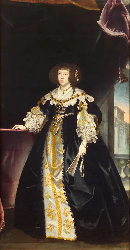 Portrait of a woman, by Frans Luycx